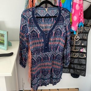 Roxy flowy dress size M